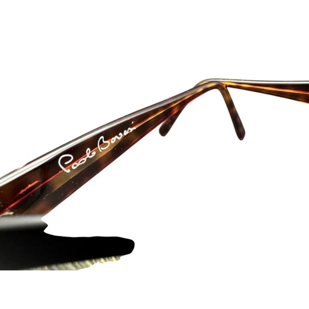 Paolo Bowan Cat Eye Glasses Black‎ Tortoiseshell Italian Design Vintage Y2K KC